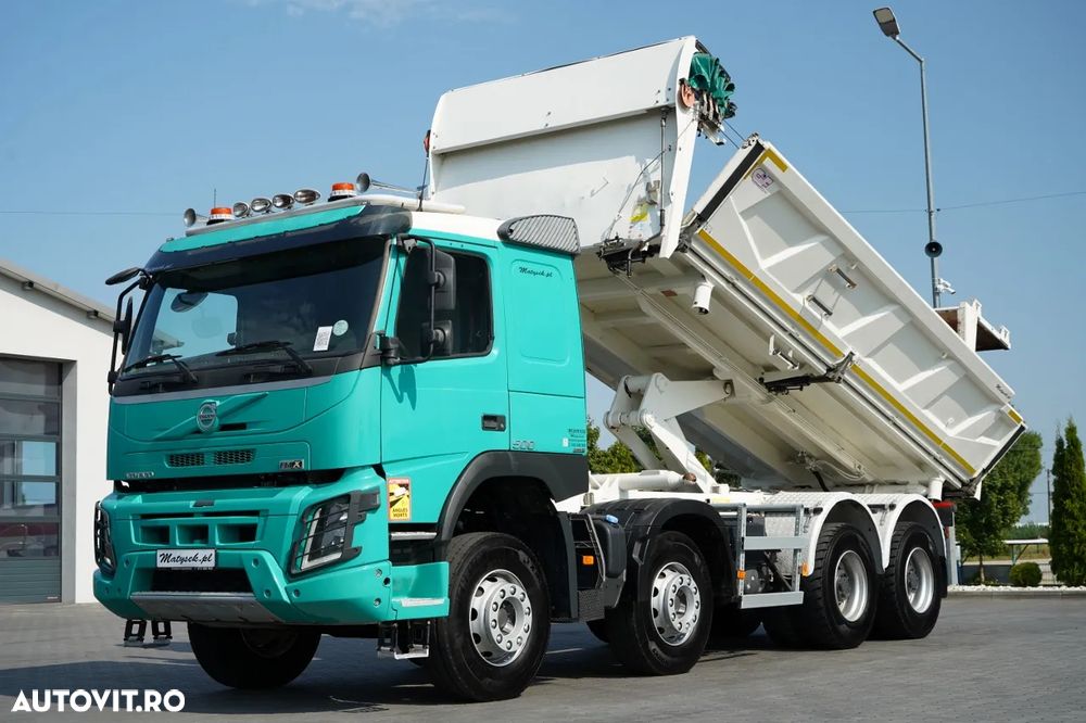 Volvo FMX 500 / 8x4 / HYDROBURTA / BORDMATIC / 2016 / EURO 6 / DUPA CONTRACTUL DE SERVICE - 1