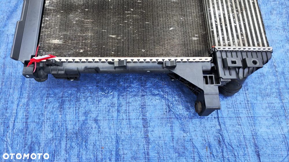 CHŁODNICA WODY INTERCOOLER WENTYLATOR BEZ KLIMY KOMPLET ZESTAW CHŁODNIC RENAULT MASTER III 3 OPEL MOVANO B NISSAN NV400 2.3 DCI - 4