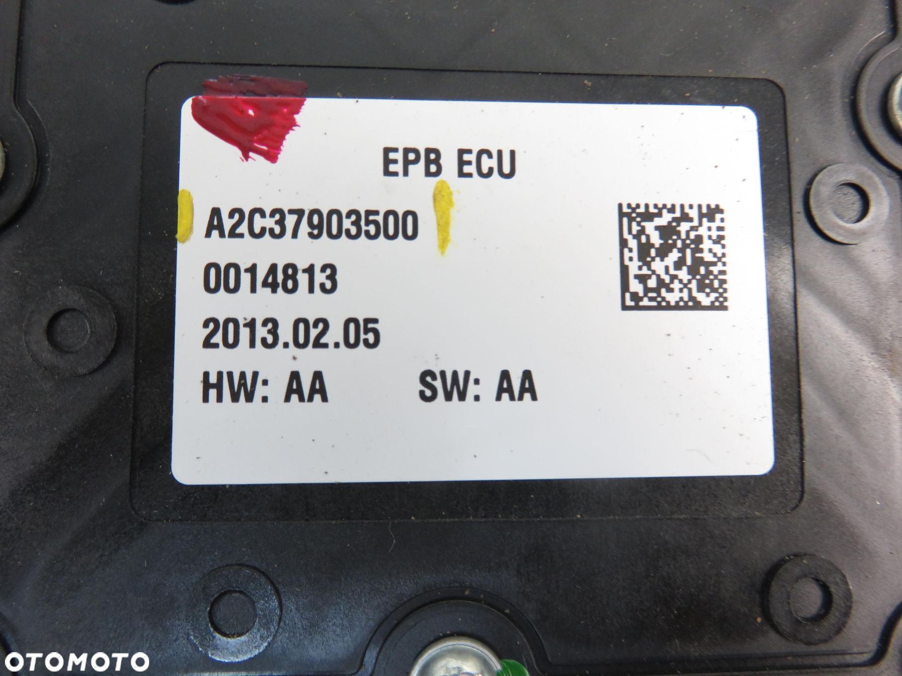 HAMULEC ELEKTRYCZNY PEUGEOT 508 0204790054 - 7