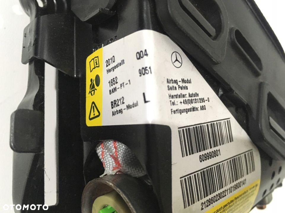 PODUSZKA FOTELA LĘDŹWIOWA MERCEDES CLS W218 E KLASA W212 Z DEMONTAŻU - 4