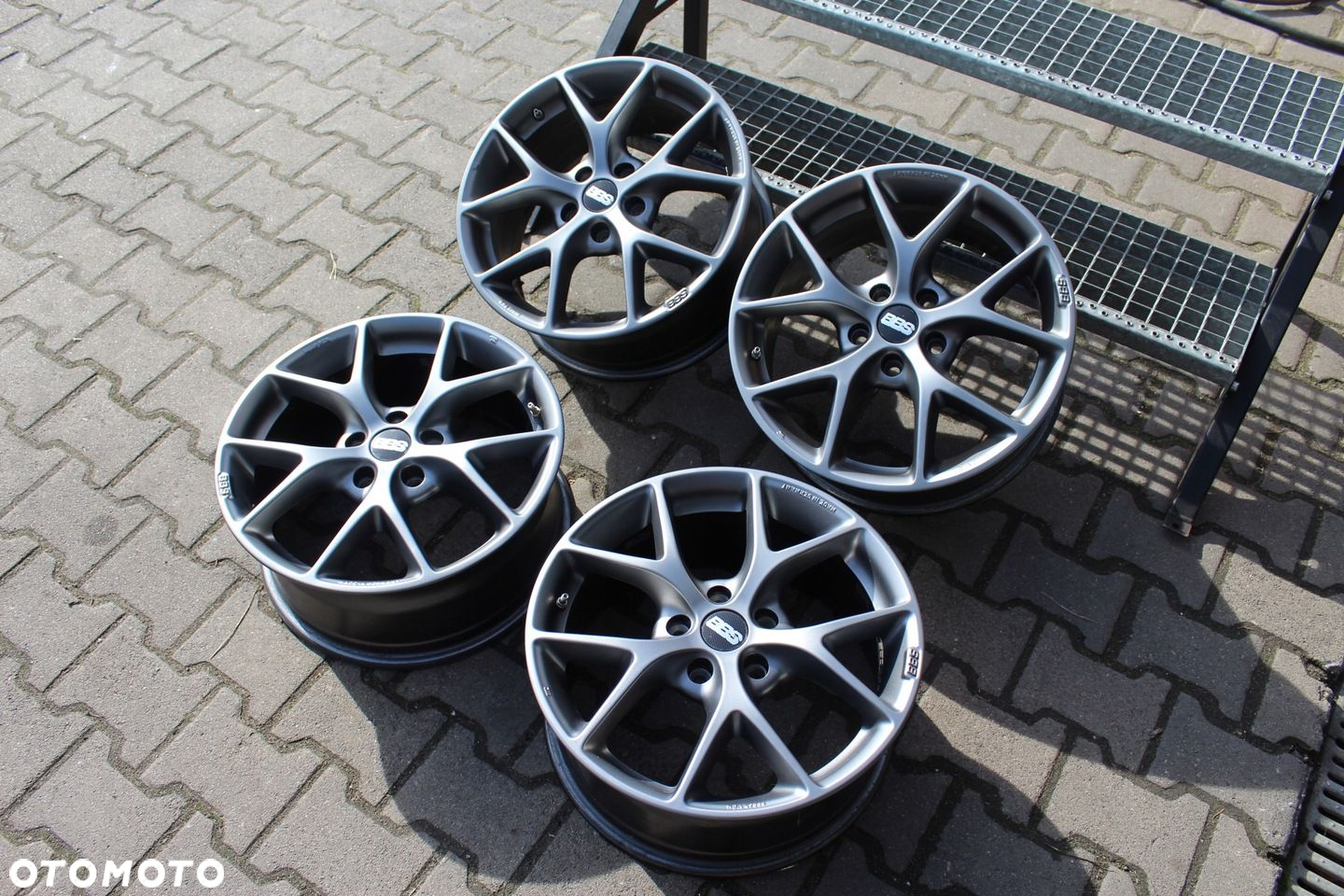 BBS SR 17cali 5x112 ET45 7,5J AUDI SKODA VW SEAT - 6
