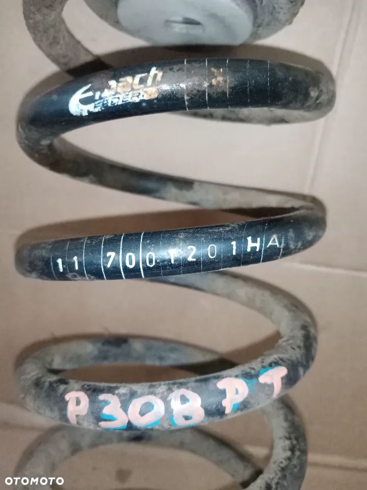 Sprężyna tył tylna Peugeot 308 - 2