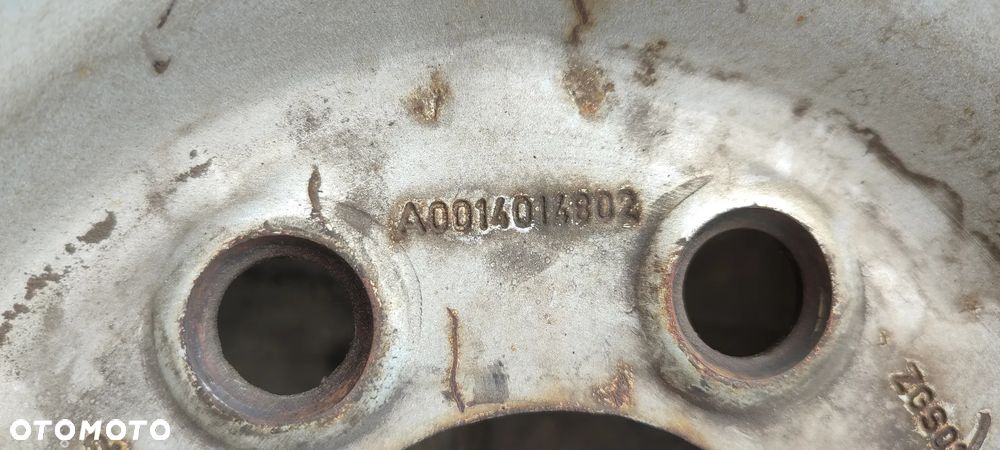 FELGA STALOWA 6x130 6.5Jx16 CALI ET62 SPRINTER MERCEDES 906 907 0014014802 1 SZTUKA Z 5 JEDNA - 2