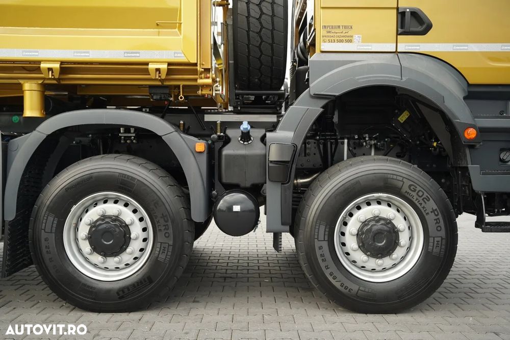 MAN TGS 41.480 / 8X6 / BASCULATOR 3 LATE / BORDMATIC / KH KIPPER / AUTOMAT / NOU / 2026 / - 25