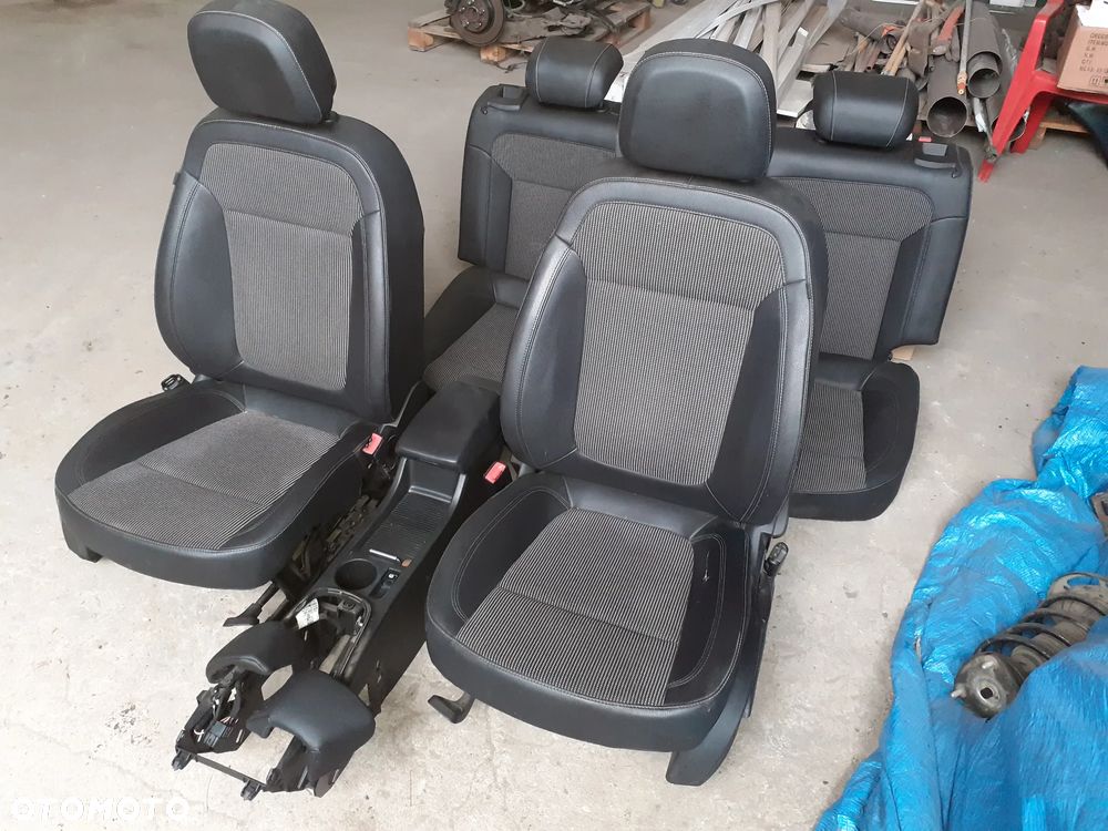 12142 Fotele kanapa półskóra Opel Astra J HB 5 drzwi Europa - 1