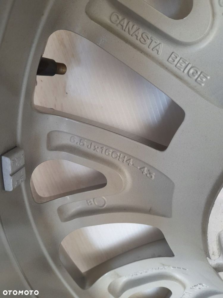 Felga aluminiowa Renault OE 6.5" x 16" 4x100 ET43 - 5