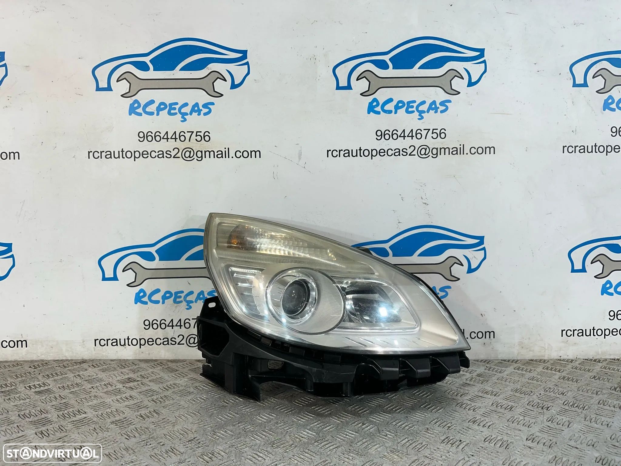 .Farol Otica Frente Frontal Direita Original Renault Scenic 2 Grand Scenic 2003 - 2009 - 1