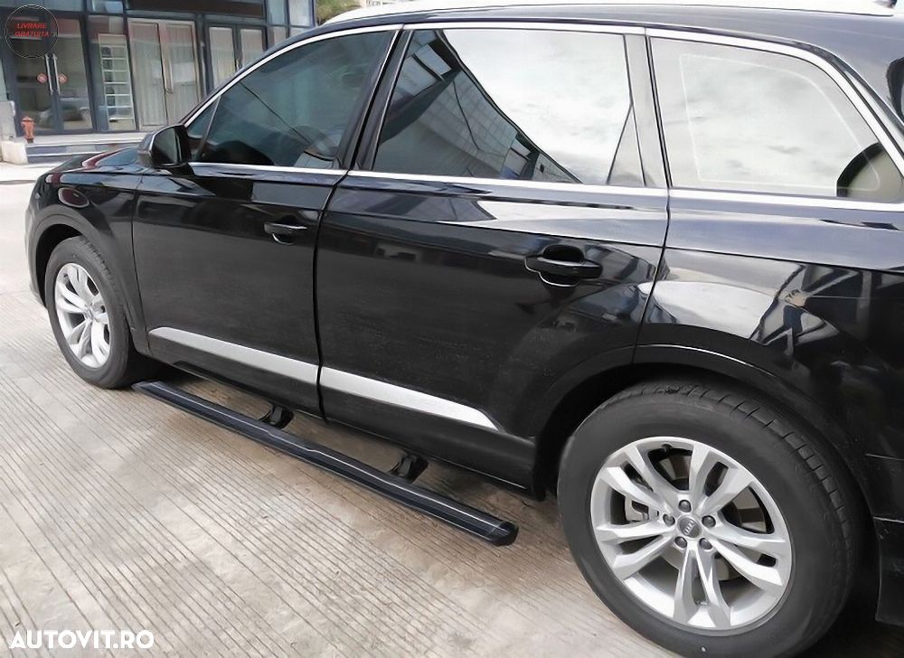 Praguri Trepte Laterale Electrice AUDI Q7 4M (2016-2019) Off-Road SUV- livrare gratuita - 9
