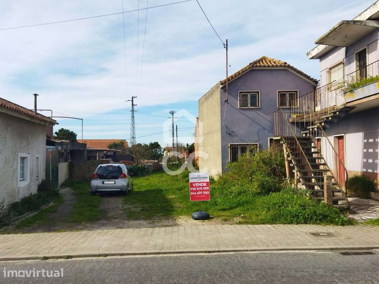 CARVIDE-----Terreno com a área de 685 m2, com viabilidade de construçã - Grande imagem: 5/10