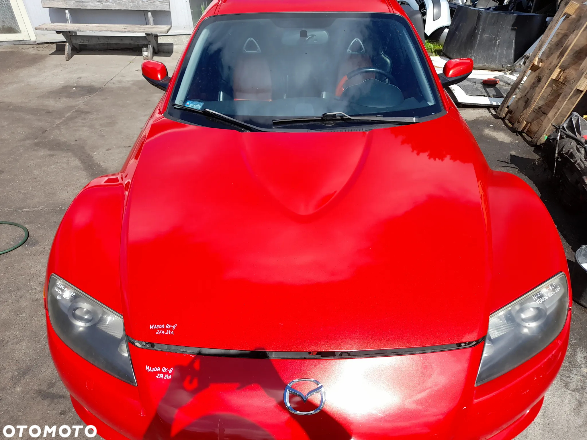 MAZDA RX-8 MASKA POKRYWA SILNIKA 27A - 2
