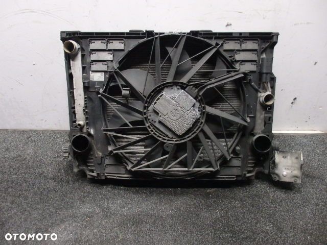BMW F07 F10 F11 2.0D N47 KOMPLET CHŁODNIC Z WIATRAKIEM 8509171 RAF-AUTO CZĘŚCI BMW - 1