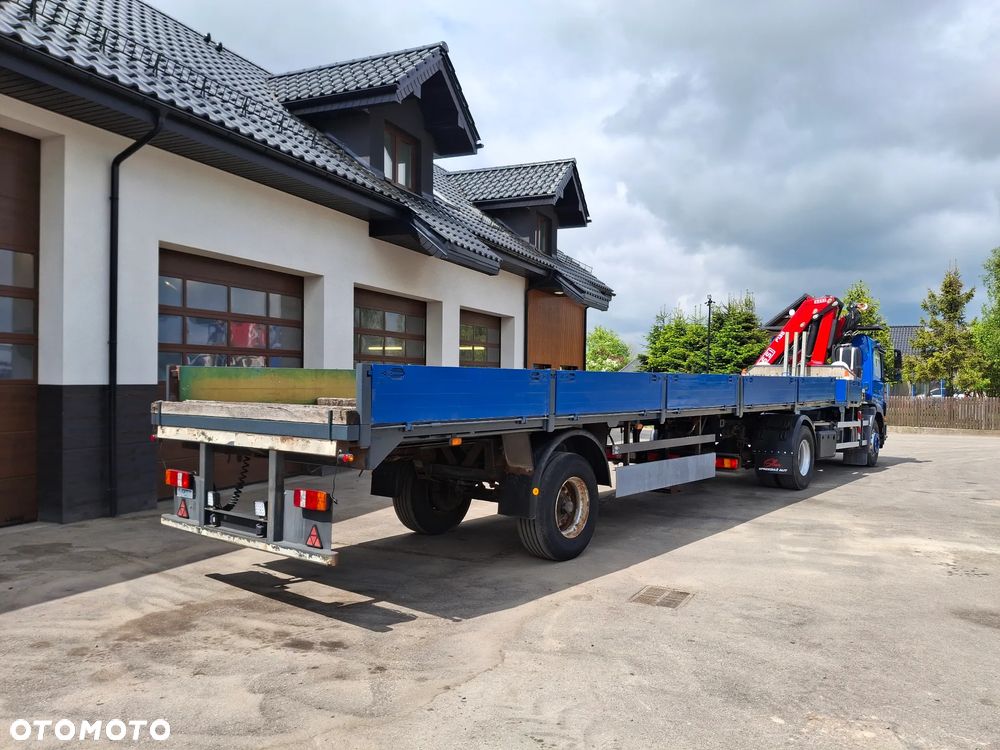 Mercedes-Benz Axor 1933 HDS FASSI F135 17 Metrów Wysięgu Żuraw Skrzynia Siodło Zawieszenie Resor 2010r Przyczepa Łączna Długość Ładunku 11 Metrów Transport Ładunków Dłużycowych Do Zbrojenia Do Budowlanki - 4