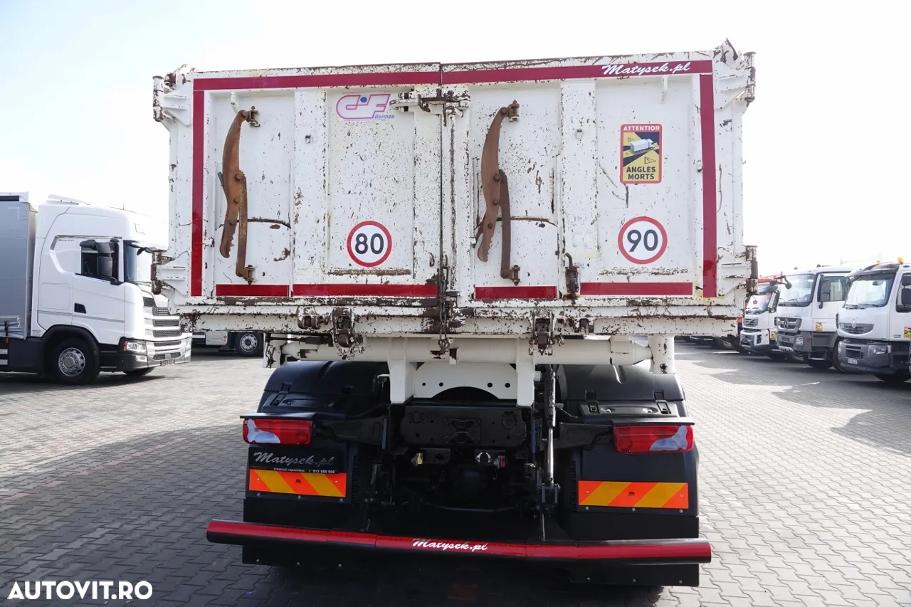 MAN TGS 35.400 / 8x4 / BASCULANTE / BORDMATIC / HYDROBOARD / ANVELOPE 100% - 18