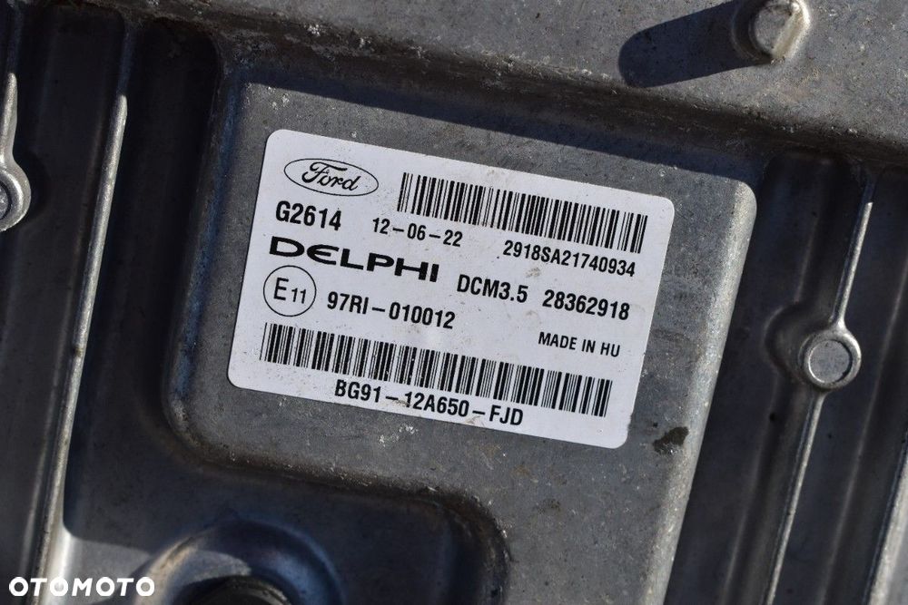 Komputer Sterownik Silnika FORD MONDEO MK4 2.0 TDCI BG91-12A650-FJD - 2