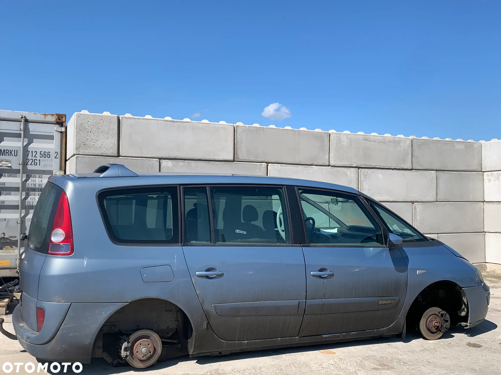 RENAULT GRAND ESPACE 2002 2.2 DCI G9T *SAMOCHÓD NA CZĘŚCI* 530 MASKA LAMPA DRZWI LUSTERKO ZDERZAK GRILL BŁOTNIK KLAPA BELKA PRAWE LEWE PRZÓD TYŁ - 2