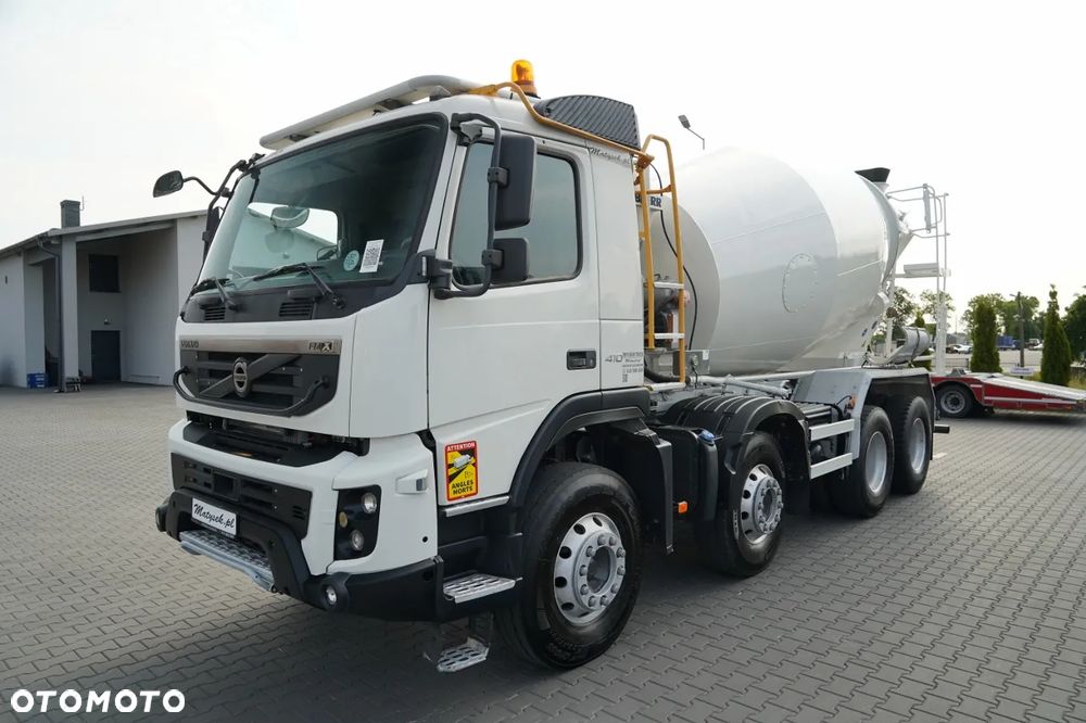 Volvo FMX 410 / 8x4 / GRUSZKA / BETONOMIESZARKA / LIEBHERR / 9 M3 / I-SHIFT/ ALUFELGI / EURO 5 - 4