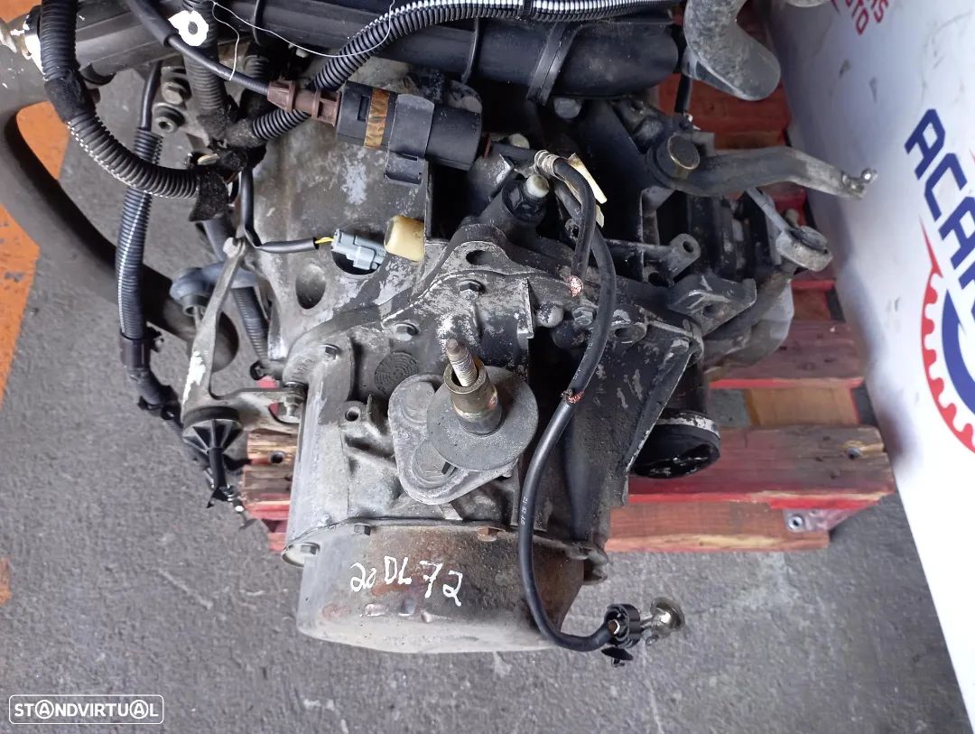Caixa de Velocidades Peugeot 206/Expert/Citroen Berlingo 1.9D Ref: 20DL72 - 1