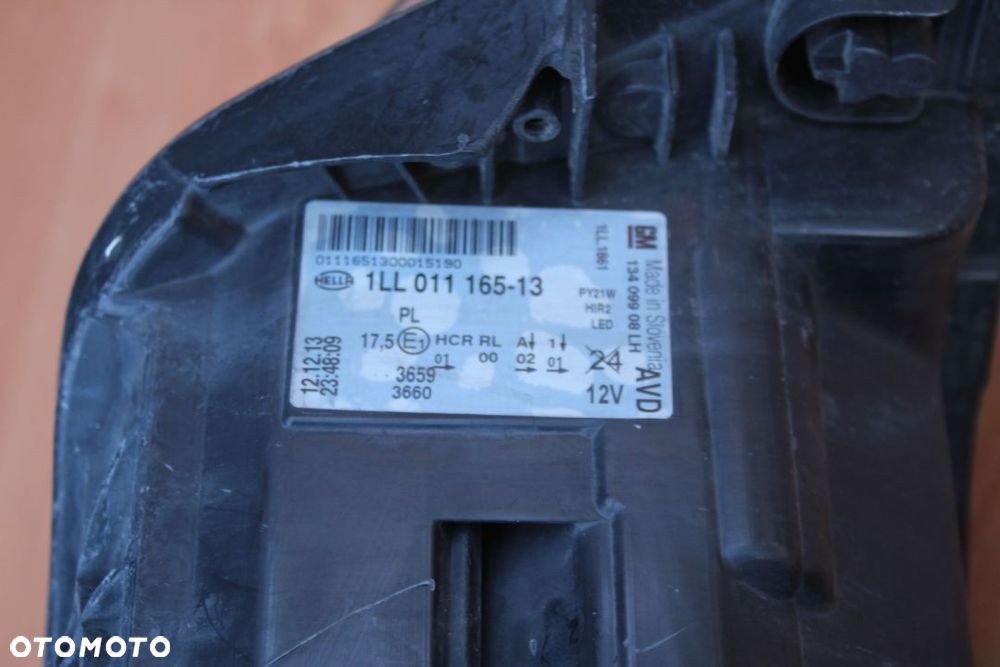 LAMPA LEWY PRZÓD LED OPEL INSIGNIA A LIFTING LIFT USZKODZONA  13409908 LH HELLA - 6