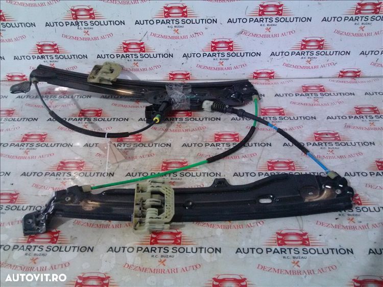 macara usa  dreapta fata bmw seria 5 f 10 - 1