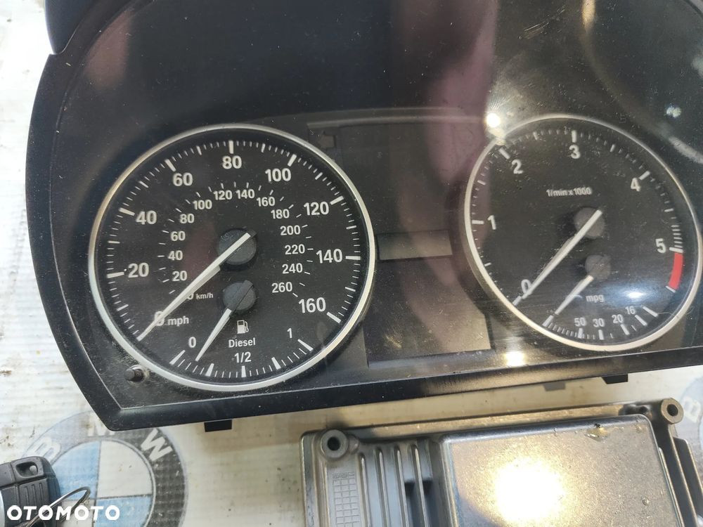 BMW E87 E90 LCI 2.0d N47D20 177KM Sterownik silnika zestaw startowy 8506438 - 5