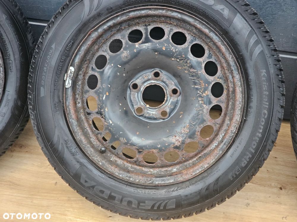 KOŁA FELGI STALOWE OPONY ZIMOWE 205/60 R 16 OPEL ASTRA J K MOKKA 5x105 ET39 - 5