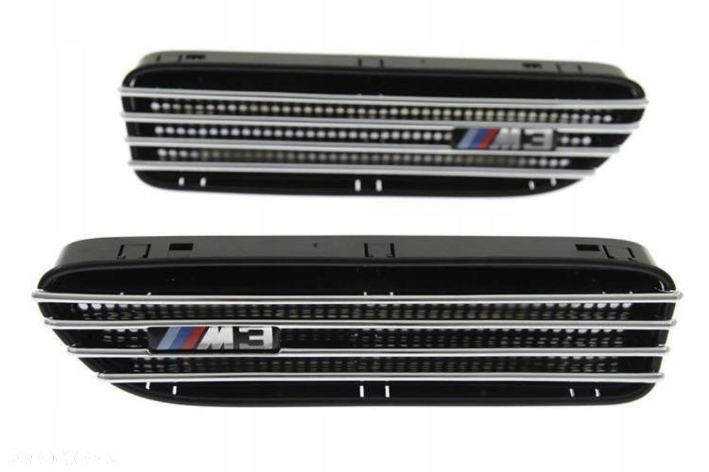 Wloty boczne błotników BMW E46 M3 CHROM - 1