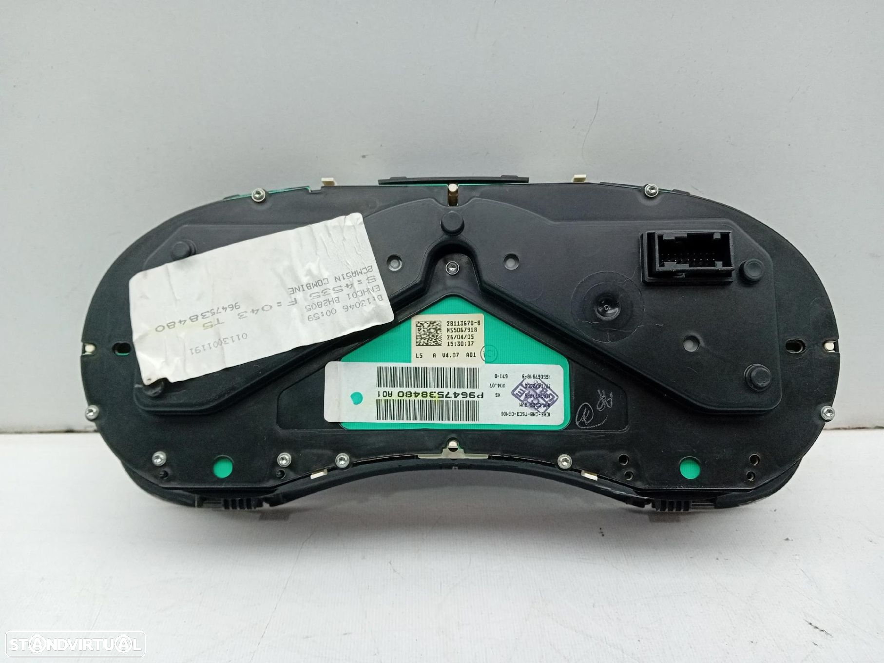 Quadrante / painel de instrumentos PEUGEOT 307 (3A/C) - 3