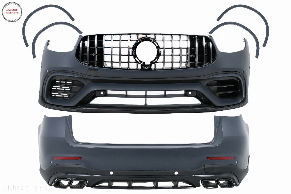 Pachet Exterior Mercedes GLC SUV Facelift X253 (2020-Up) GLC63 Design- livrare gratuita - 1