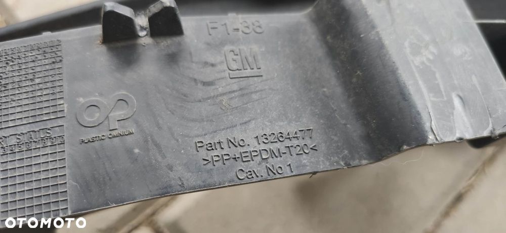 KR ŚLIZG ZDERZAKA PRZÓD OPEL ASTRA IV J 09- KPL - 7
