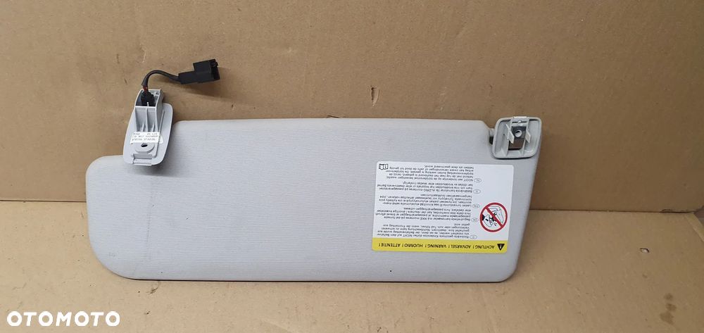 Osłona przeciwsłoneczna prawa pasażera VW Passat B6 3C0857552AB - 3