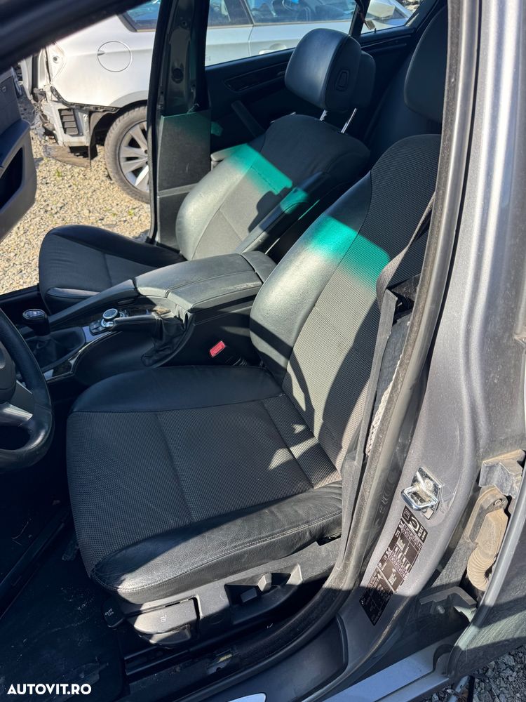 Interior scaune partial piele bmw seria 5 e60 LCI - 8