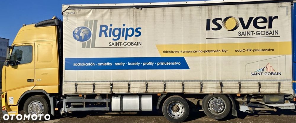 Volvo FH12 420 6x2 JUMBO OŚ PODNOSZONA ZABUDOWA FIRANKA DŁ:7.80m WINDA HYDRAULICZNA KLIMA 2xALUTANK I-SHIFT LODÓWKA 2006r WAGA:11087kg DMC:24000kg - 4