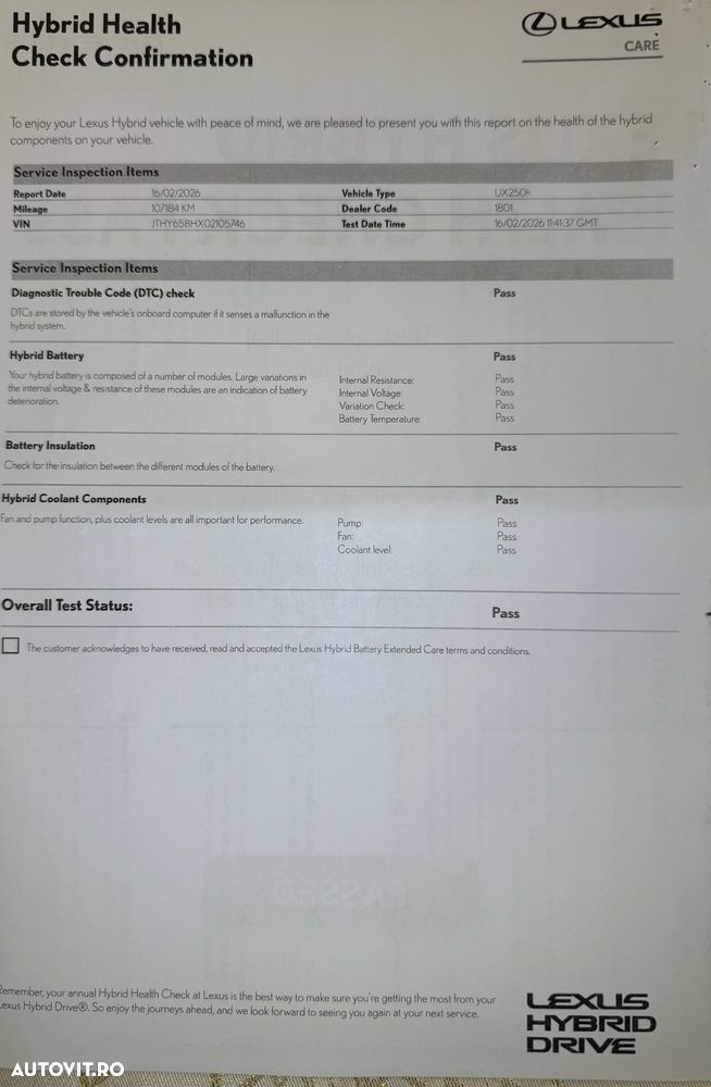 Lexus UX 250h FWD Business - 7