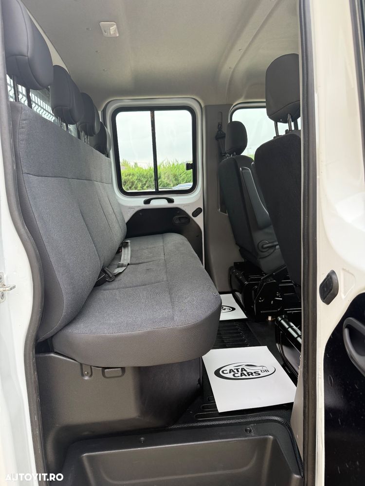 Opel Movano Doka 7LOCURI ,Bena, PUNTE DUBLA - 13