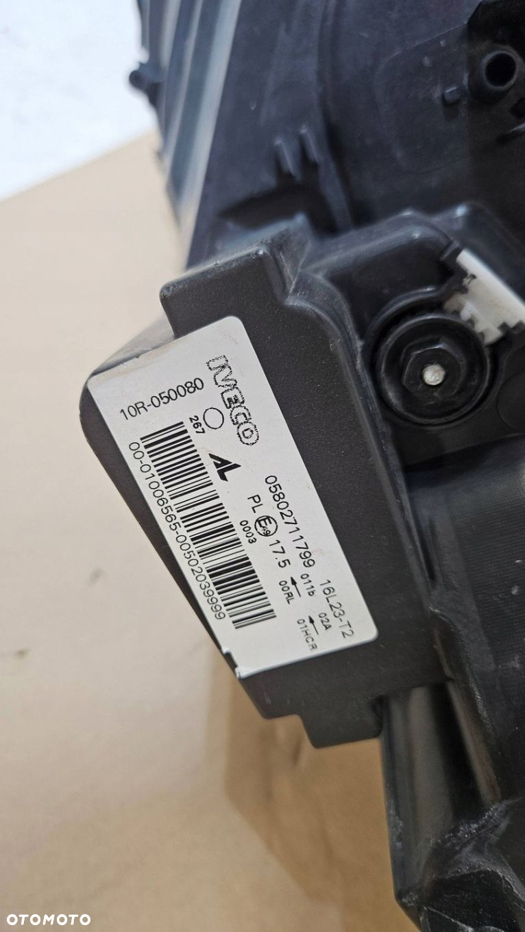 LAMPA PRAWA PRZÓD PRZEDNIA IVECO DAILY FULL LED 0580271799 - 12