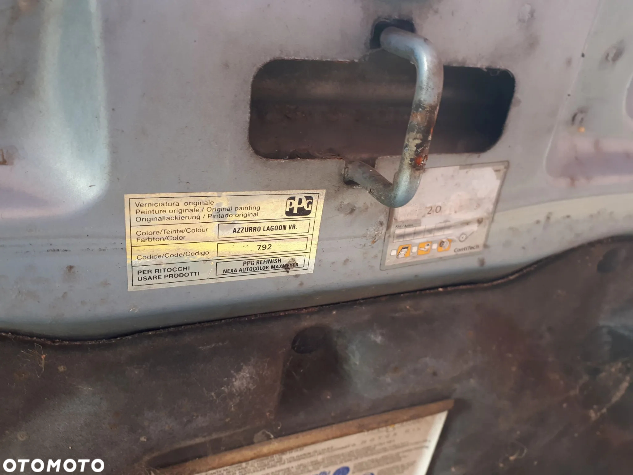 FIAT IDEA 03-10 1.3 16V MJTD MASKA PRZÓD PRZEDNIA 792 - 26