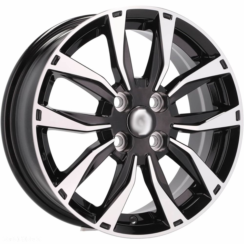 4x Felgi 15 m.in. do DACIA Dokker Jogger Lodgy Logan RENAULT Clio Megane Captur - SW301 - 2