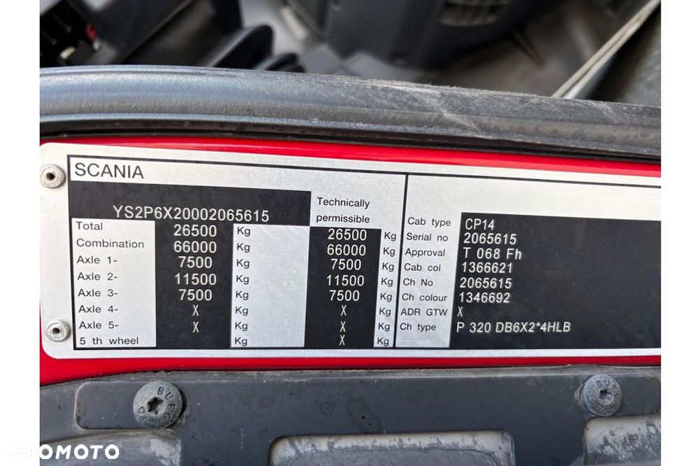 Scania P320 6x2*4 EURO5 + NTM BODY - 24