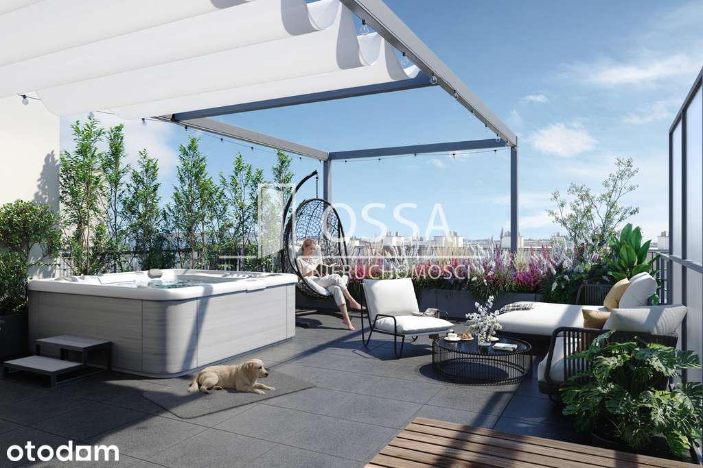 Apartament z tarasem - jacuzzi | Gdańsk