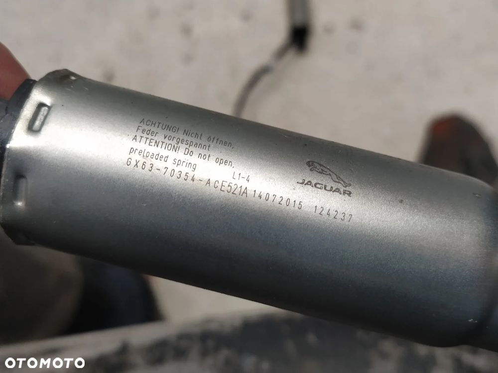 JAGUAR XF X260 SIŁOWNIK SIŁOWNIKI TELESKOP KLAPY BAGAŻNIKIA ORYGINAŁ - 9