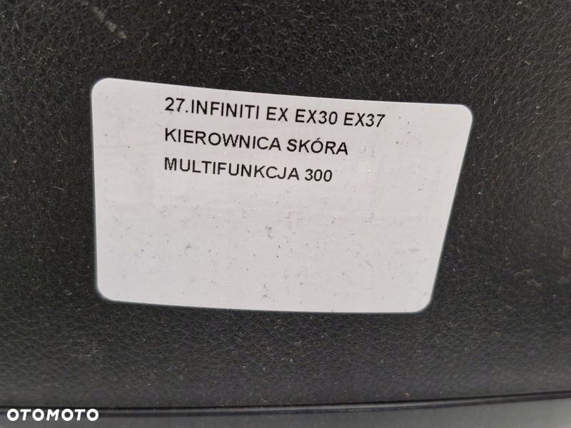 INFINITI EX EX30 EX37 KIEROWNICA SKÓRA MULTIFUNKCJA - 10