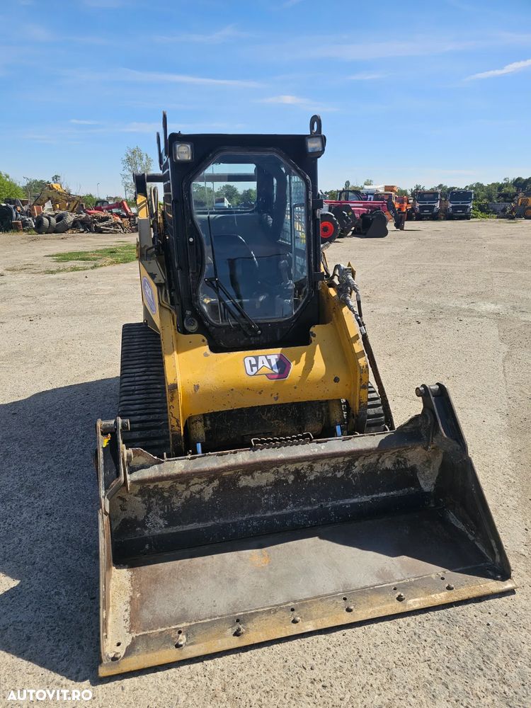 Caterpillar Cat 257B  bobcat miniincarcator frontal minivola compact senile - 3