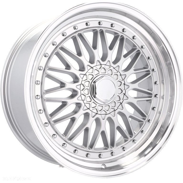 4x Felgi 18 m.in. do BMW 3 E36 E46 E90 E91 F30 5 E60 xDrive F10 F11 BBS RS Styl Rant - BY479 (XF135) - 3