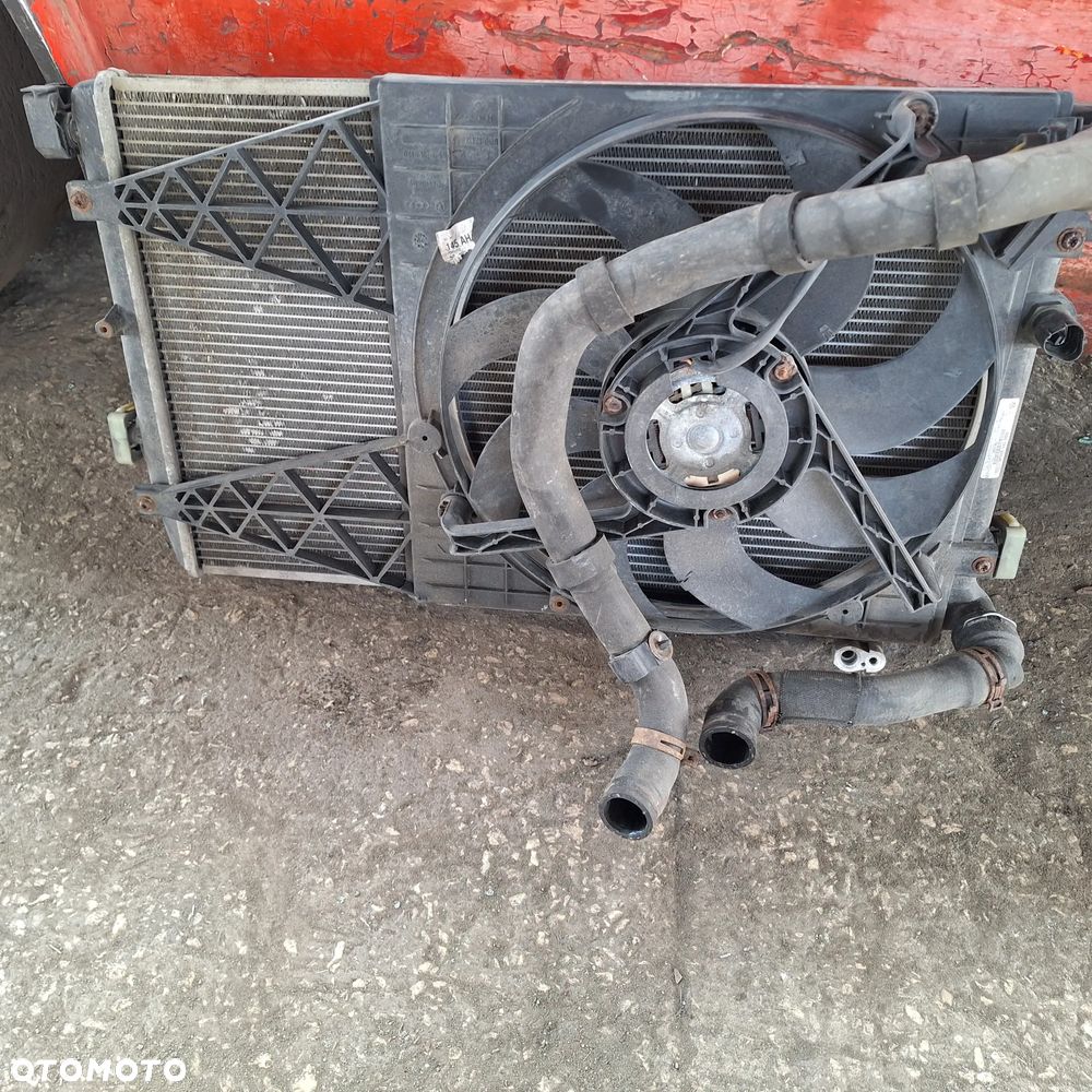 CHLODNICA WODY KLIMATYZACJI WENTYLATOR CHLODNICY POLO 9N 1.4 TDI - 2