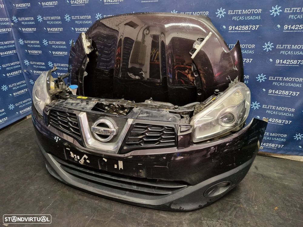 Frente completa usada NISSAN QASHQAI J10 FASE 2 1.5 DCI capot parachoques guardalamas oticas radiadores - 1