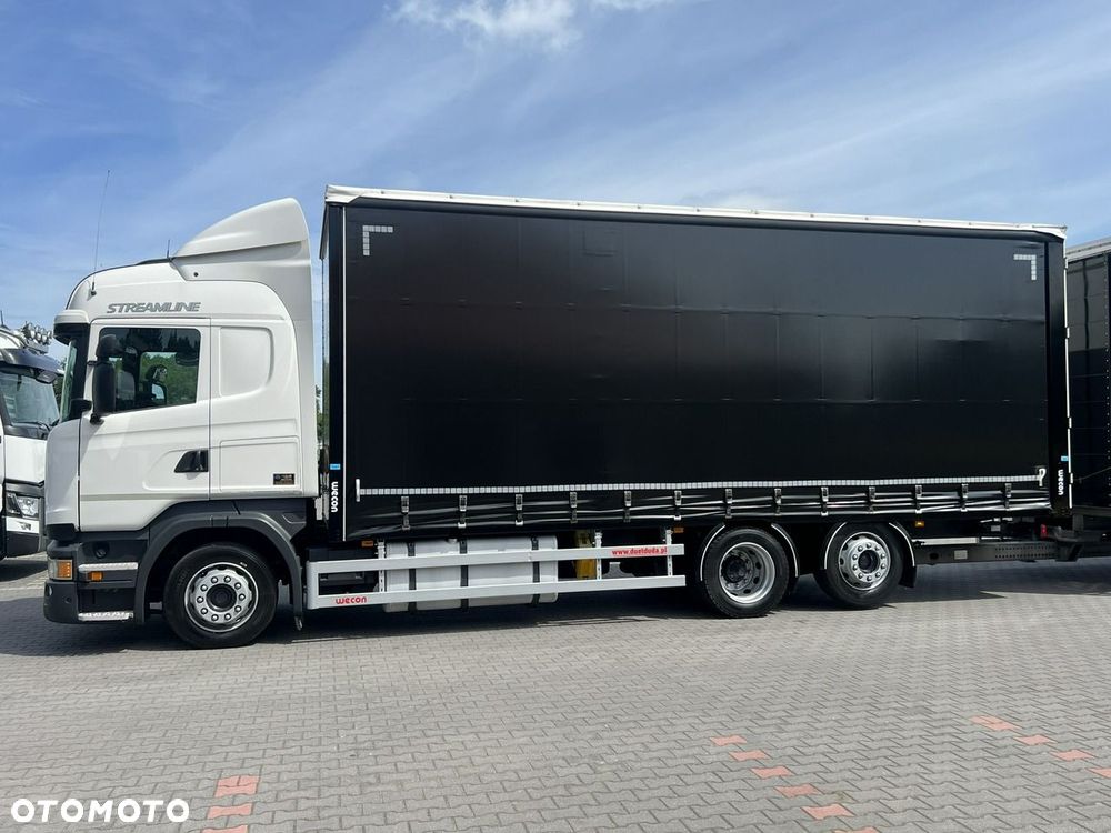 Scania R410 bez EGR Zabudowy Wecon 120m Dach Podnoszony  Zestaw Tandem - 32
