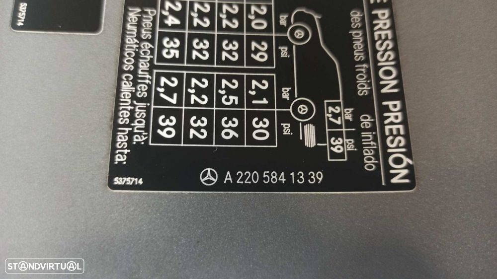 TAMPA DE COMBUSTÍVEL MERCEDES CLASE S (W220) BERLINA 320 CDI (220.025) - 4