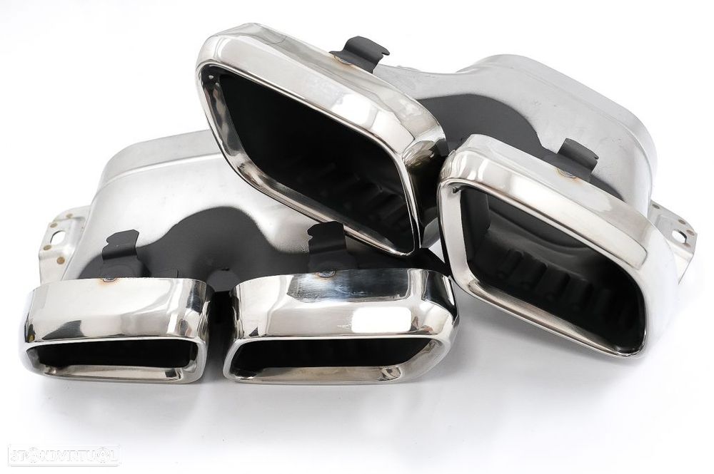 Difusor com Ponteiras Mercedes GLC SUV X253 (2020 em diante) - 5