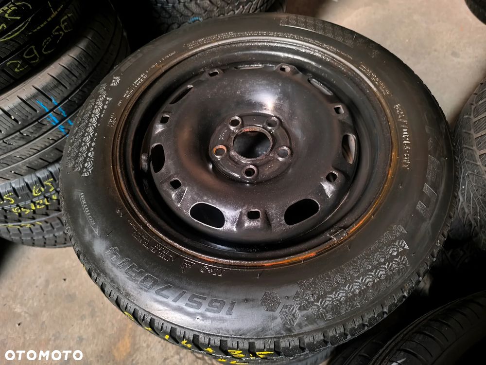 5x100 Felgi Stalowe Stal 14 Koła Zimowe Zima SKODA FABIA PRAKTIK ROOMSTER RAPID SEAT IBIZA CORDOBA TOLEDO IV 4 VW FOX POLO Legnica ALU-RAD 165/70 5,5mm - 1