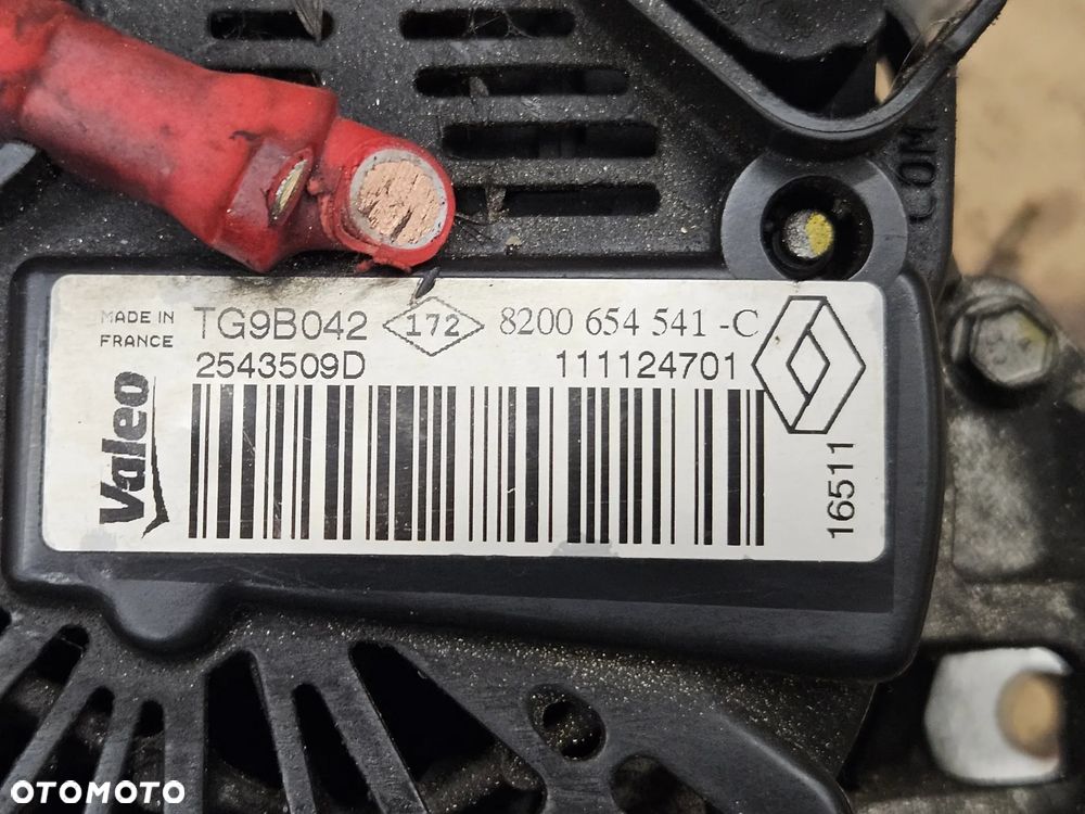 Renault Clio III 3 Twingo II 2 Modus  1.2 1.6v alternator 8200654541-C - 3
